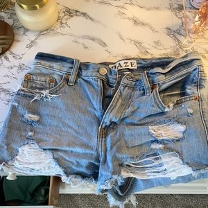 DAZE denim shorts